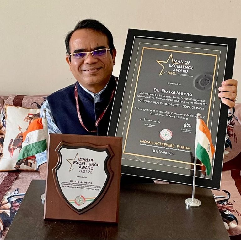 Dr. Jitu Lal Meena - Winner of Indian Achievers' Award 2022