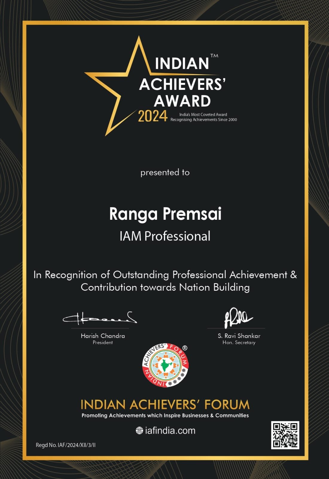 best achievers award in india