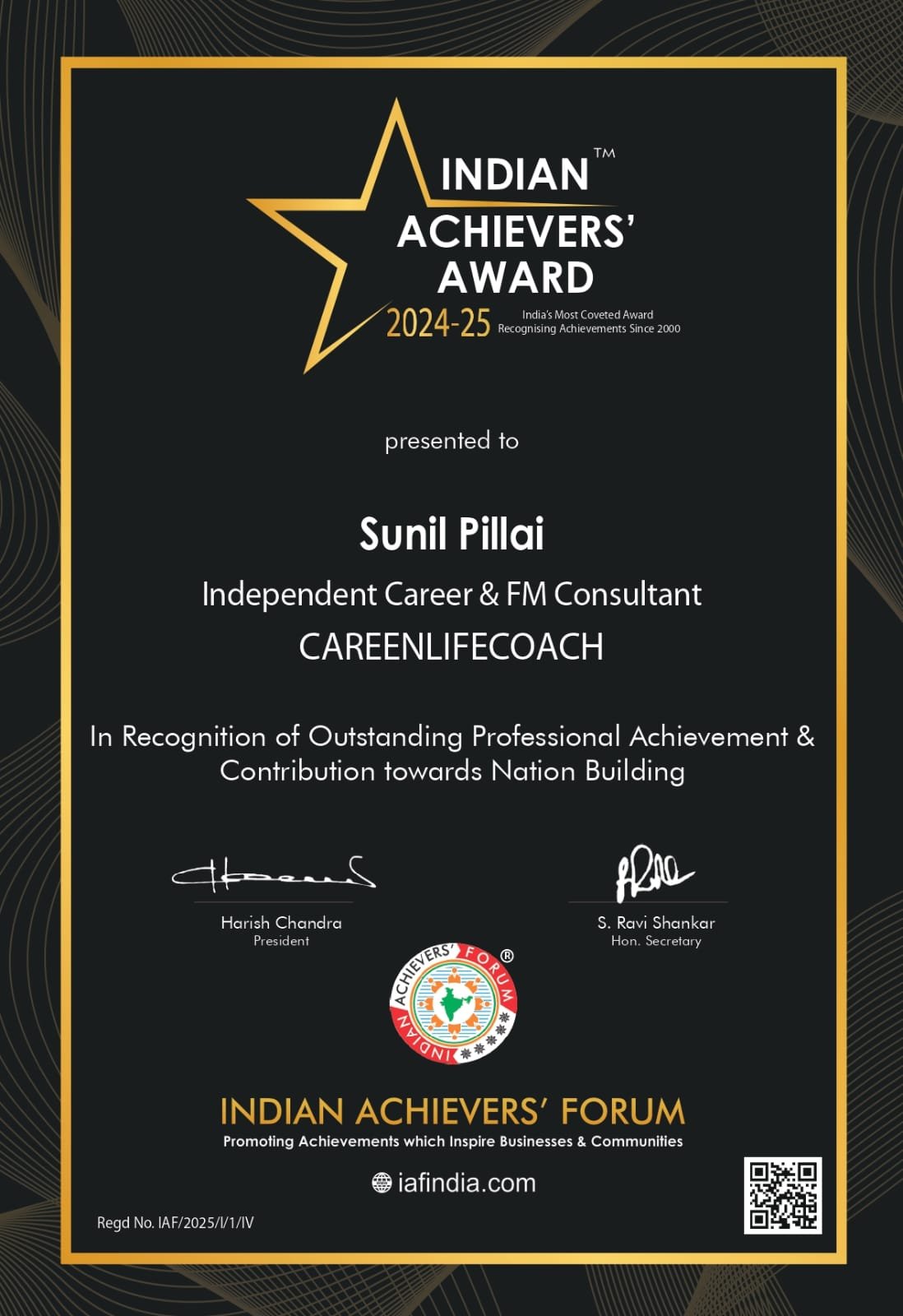 best achievers award in india